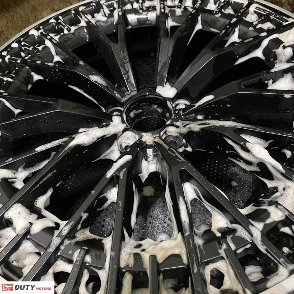 Mercedes-Benz EQS wheel repair - Mercedes-Benz EQS Wheel Repair & Painting Review — Enhanced Finis photo 5