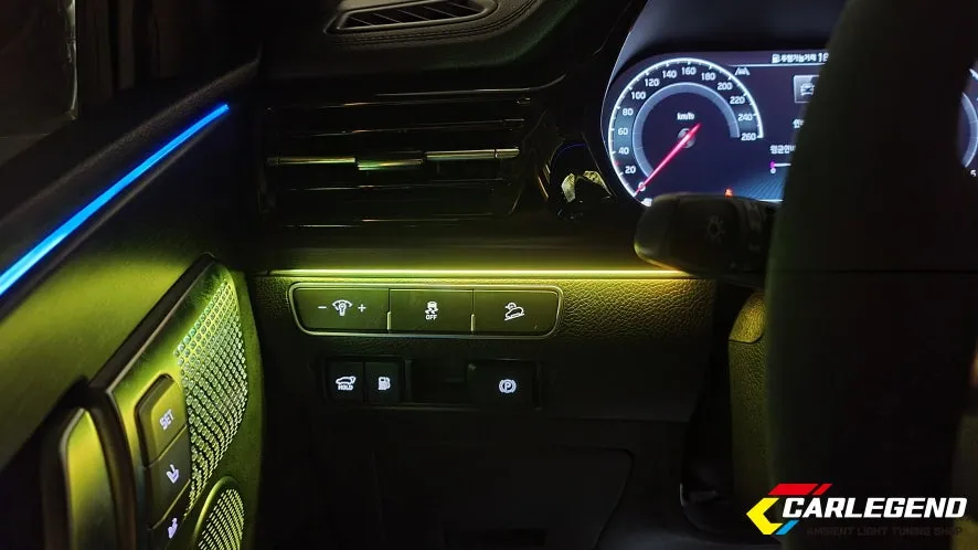 Kia Mohave The Master ambient lighting - Kia Mohave Ambient Lighting Review: Custom LED Mood Lighting photo 4