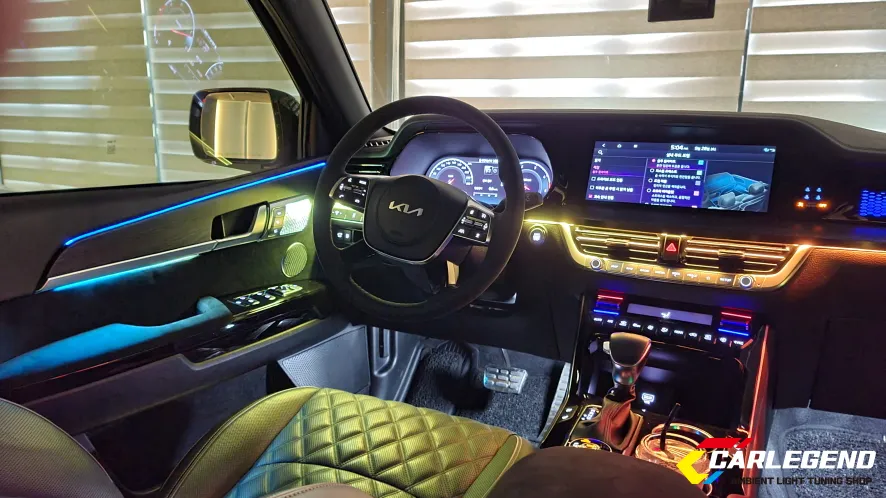 Kia Mohave The Master ambient lighting - Kia Mohave Ambient Lighting Review: Custom LED Mood Lighting photo 8