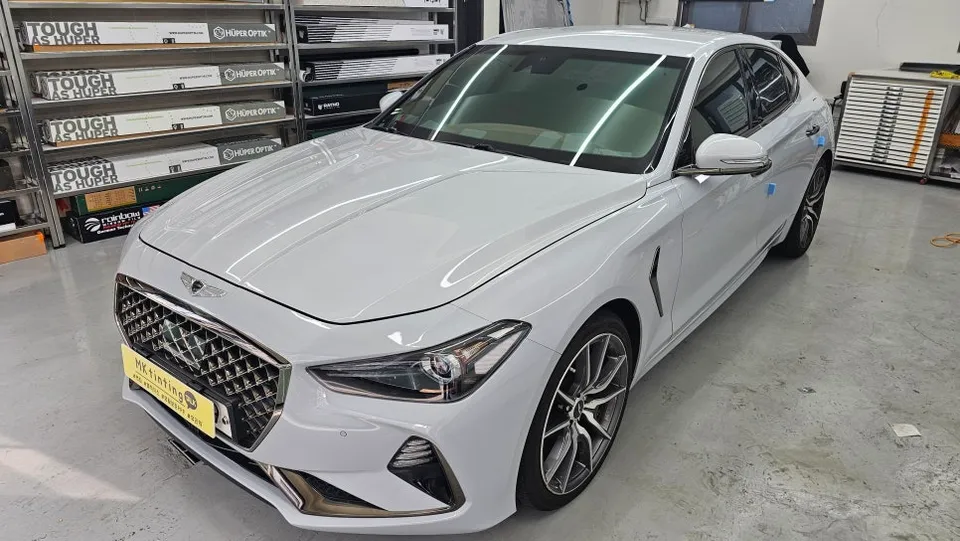 Genesis G70のカーフィルム施工事例|費用目安・仕上がり 施工写真 3-3