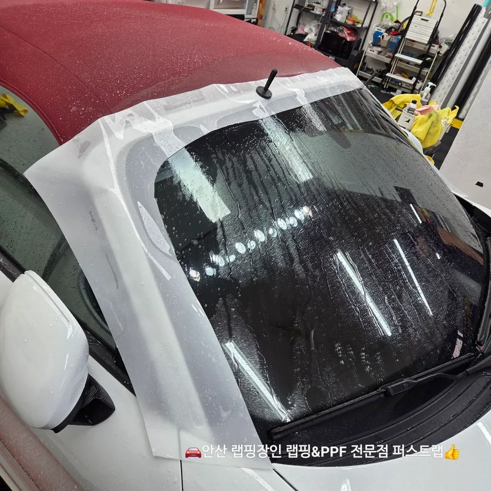 ポルシェ 718 Boxster GTS PPF施工事例|韓国での実例 施工写真 2-2