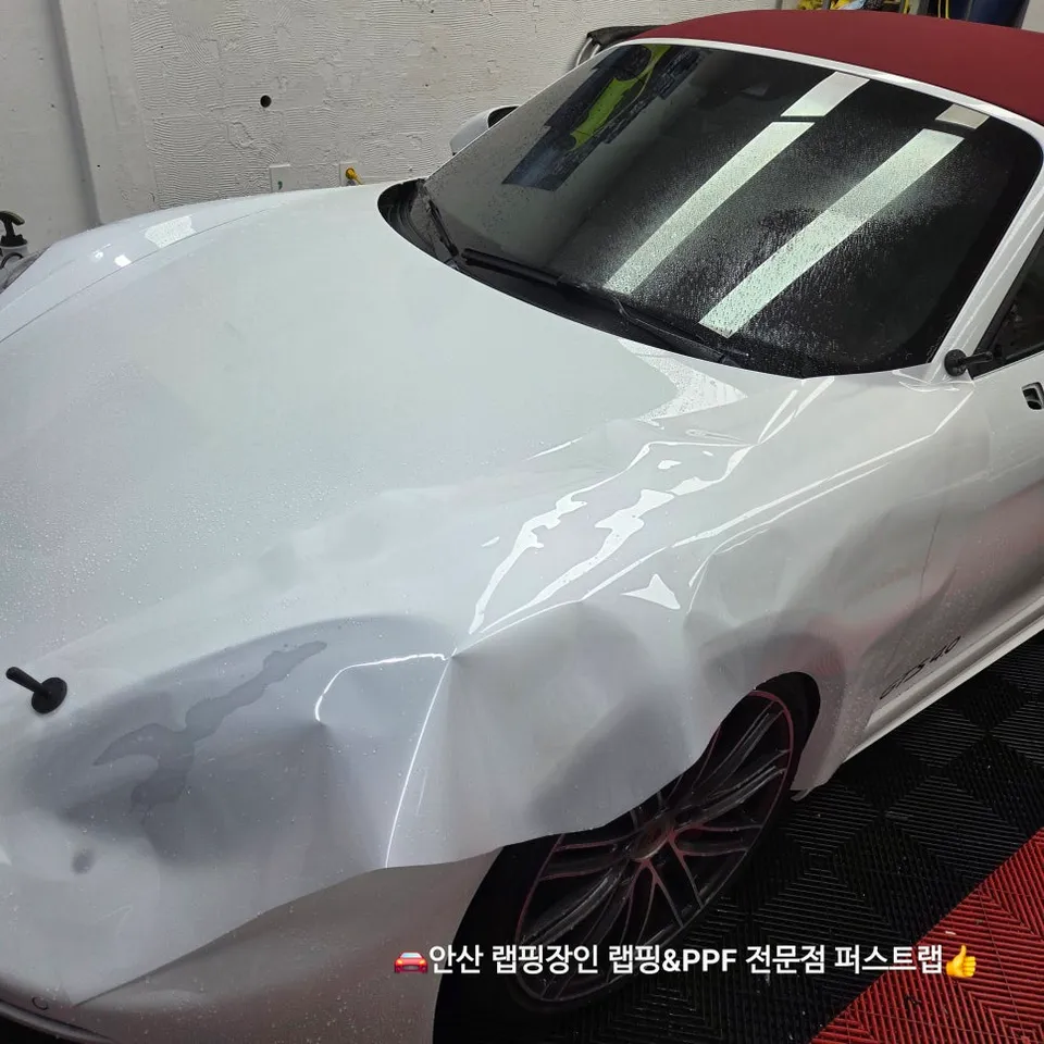 ポルシェ 718 Boxster GTS PPF施工事例|韓国での実例 施工写真 1-3
