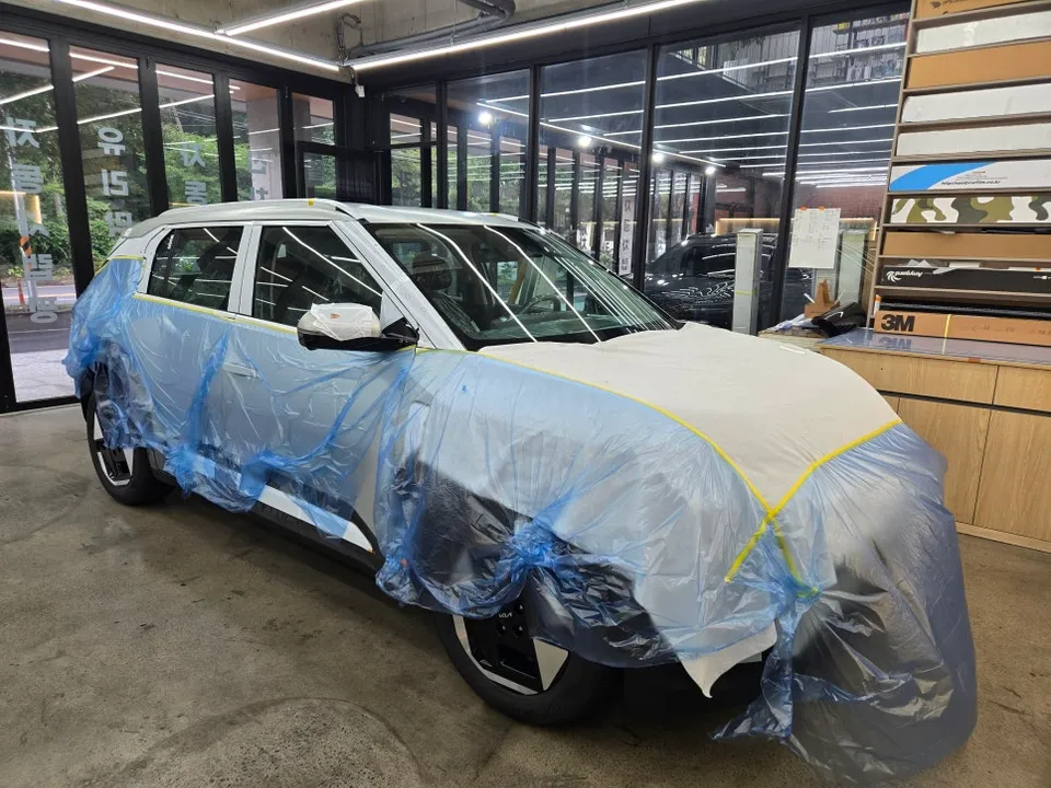 Kia EV6 PPF施工事例｜費用目安と仕上がり 施工写真 2-2