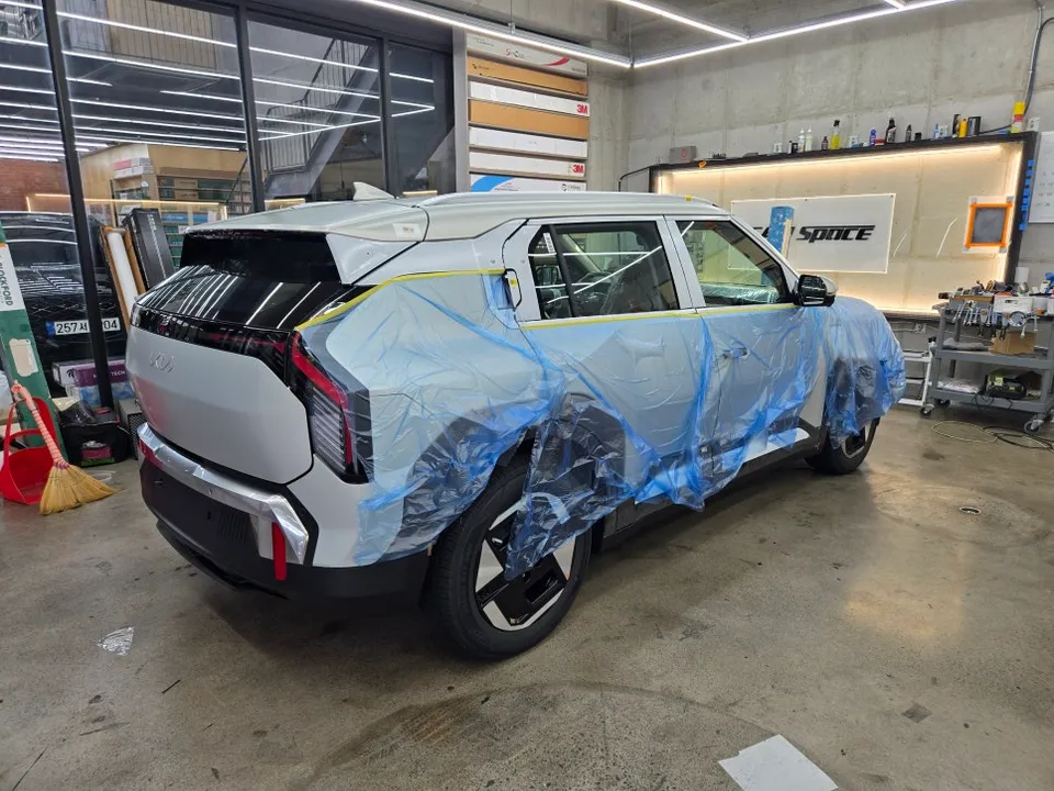 Kia EV6 PPF施工事例｜費用目安と仕上がり 施工写真 3-2