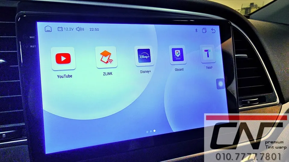Hyundai Elantra ADのAndroid Auto・CarPlay取付事例 施工写真 4-2