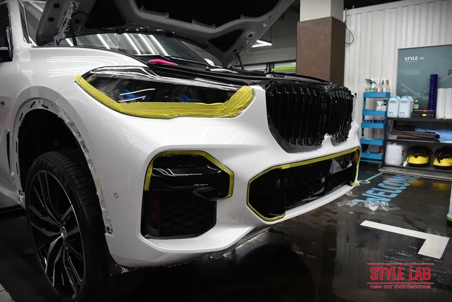 BMW X5 G05 PPF施工事例｜費用目安と仕上がり 施工写真 1-2