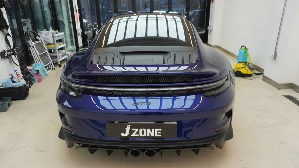 Porsche 911 GT3 window tinting - Porsche 911 GT3 Window Tinting Review — Premium Re-application photo 3