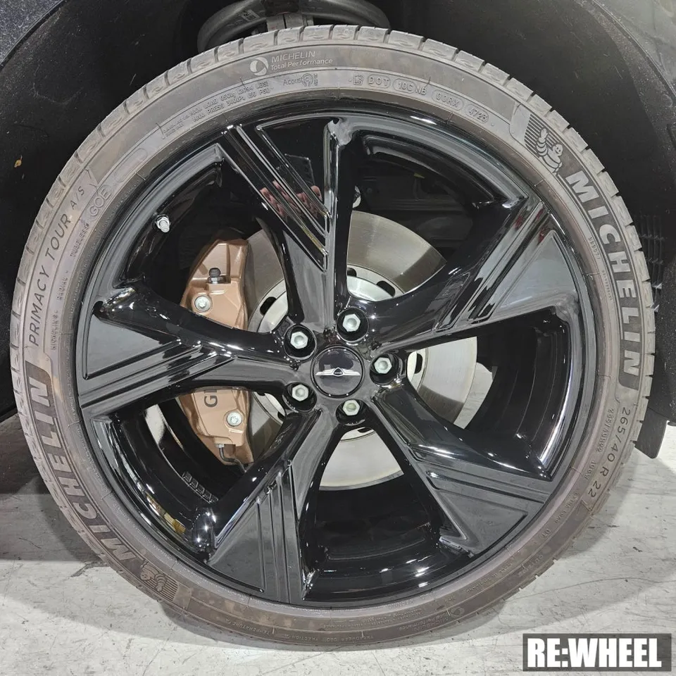 Genesis GV80 wheel repair - Genesis GV80 Wheel Repair & Black Painting Review photo 5