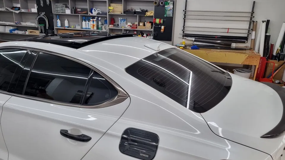 Hyundai G70 vinyl wrap - Hyundai G70 Vinyl Wrap Review — Cost & Results photo 3