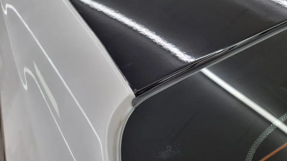 Hyundai G70のカーラッピング事例 施工写真 3-2