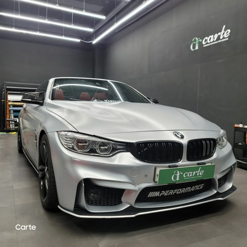 BMW 4 Series Convertible ppf installation result