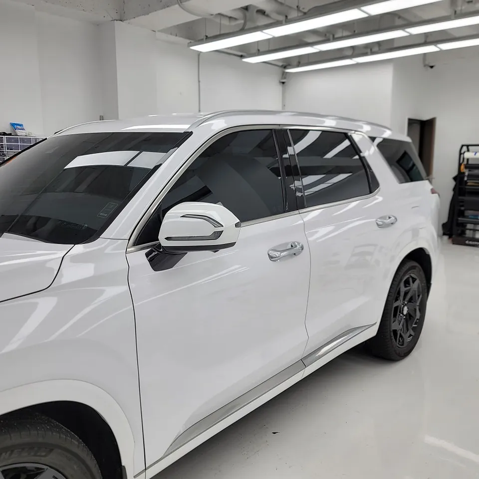 Hyundai Palisade vinyl wrap - Hyundai Palisade Vinyl Wrap Review — Before & After Results photo 3