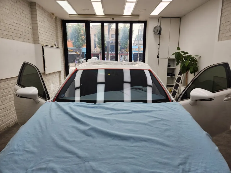 Lexus ESのPPF施工事例|韓国での実例紹介 施工写真 1-2