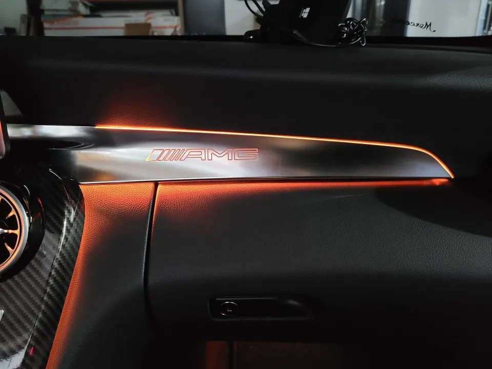 Mercedes-Benz C-Class Cabriolet ambient lighting - Mercedes-Benz C-Class Cabriolet Ambient Lighting Upgrade Review photo 3