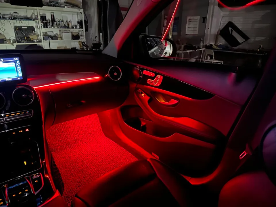 Mercedes-Benz C-Class W205 ambient lighting - Mercedes-Benz C-Class W205 Ambient Lighting Review — Enhanced Int photo 5