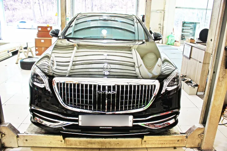Mercedes-Benz S-Class W222 body repair review