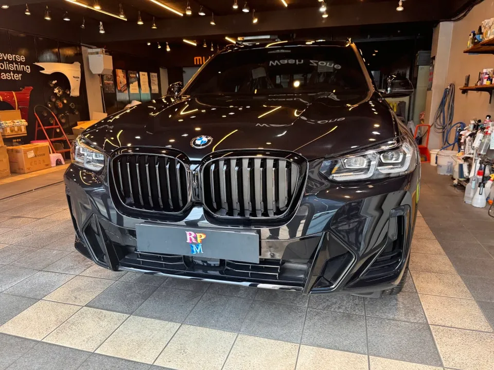 BMW X3 G03 interior customization installation result