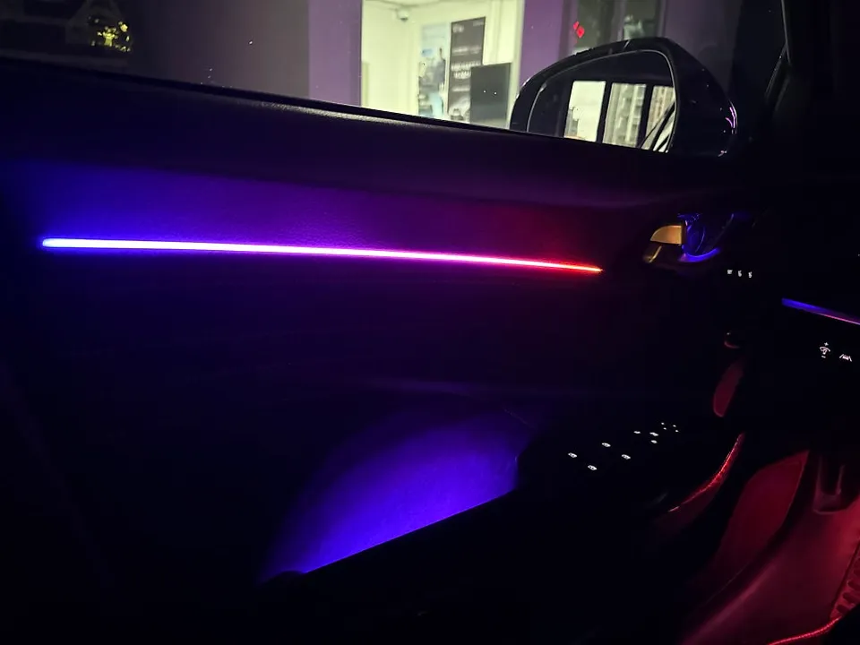 Kia Stinger Meister ambient lighting - Kia Stinger Meister Ambient Lighting Review — Enhanced Interior M photo 5