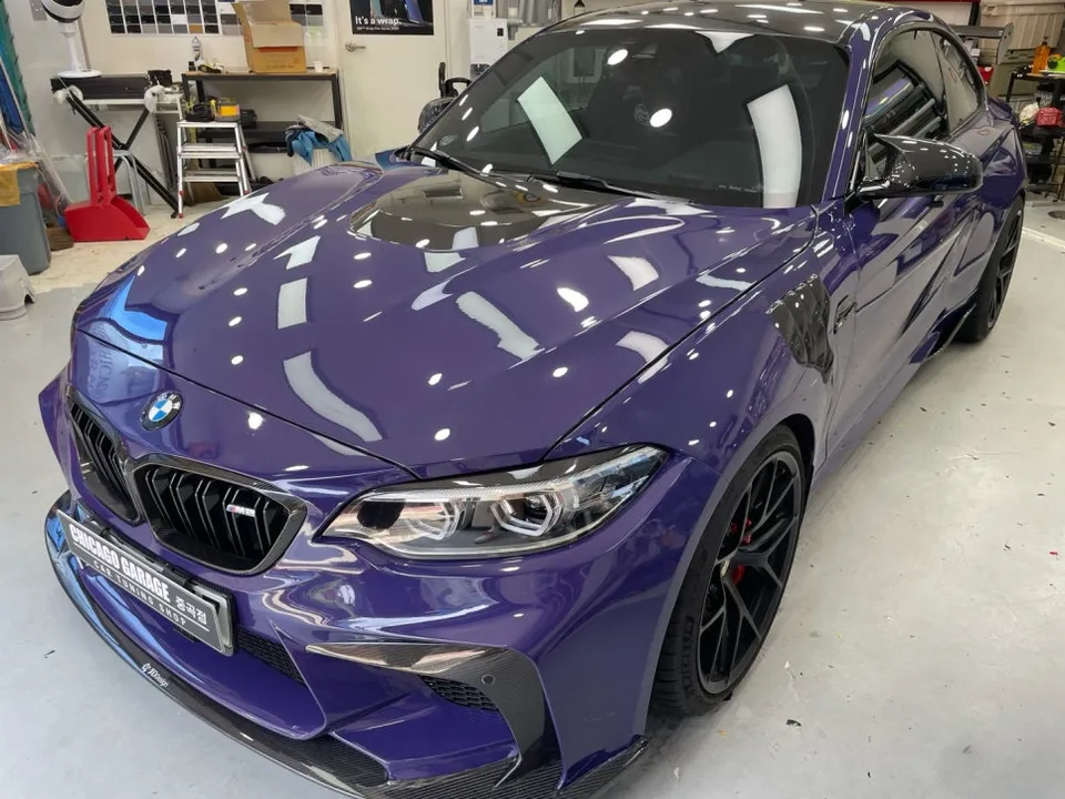 BMW M2 vinyl wrap - BMW M2 Vinyl Wrap Review: Expert Installation Matters photo 3