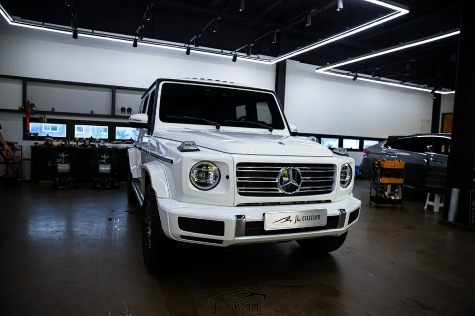 Mercedes-Benz G-Class body kit installation result