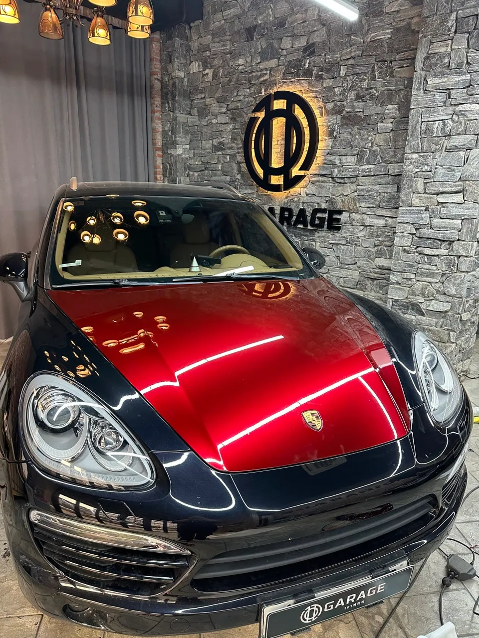 Porsche CayenneのPPF施工事例 施工写真 5
