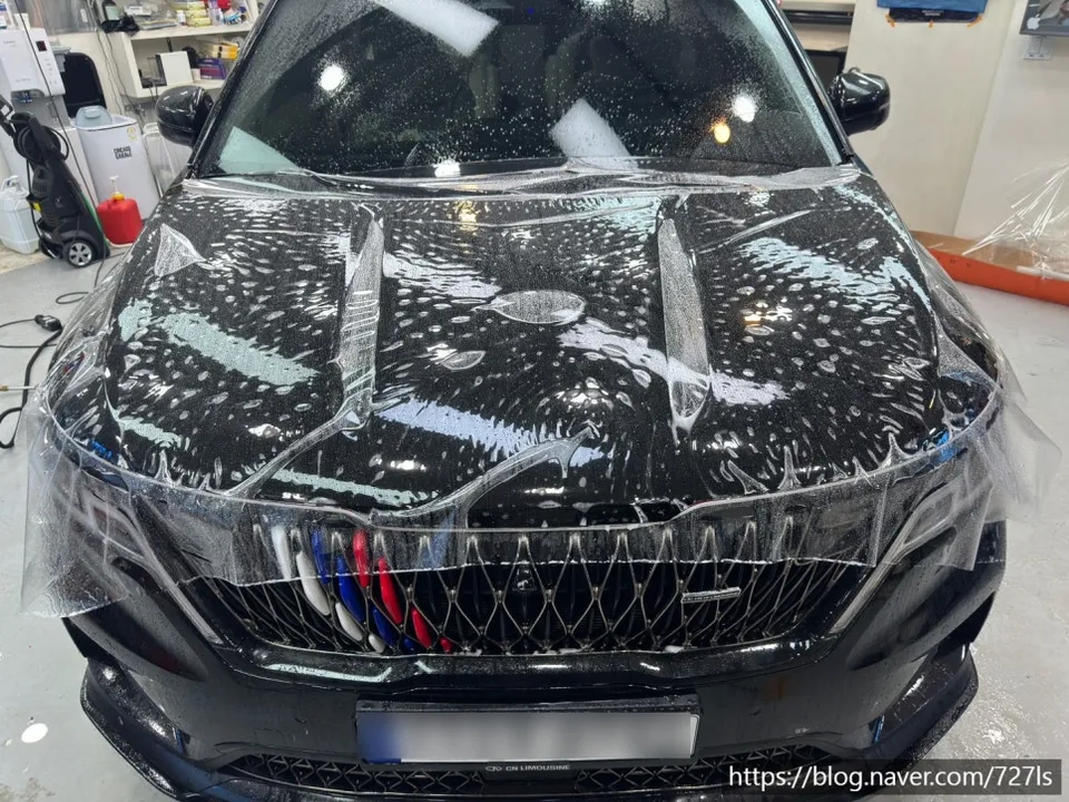Kia Carnival PPF施工事例：韓国での実例と費用目安 施工写真 1-3