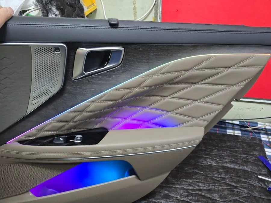 Kia K8 ambient lighting - Kia K8 Ambient Lighting Review — Cost & Installation photo 3