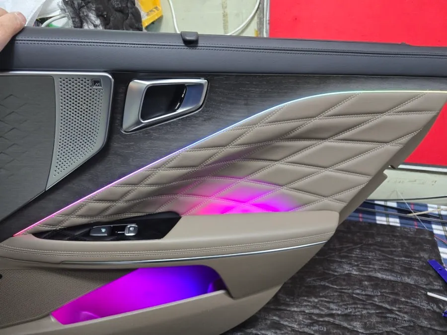 Kia K8 ambient lighting - Kia K8 Ambient Lighting Review — Cost & Installation photo 4