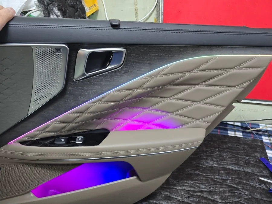Kia K8 ambient lighting - Kia K8 Ambient Lighting Review — Cost & Installation photo 5