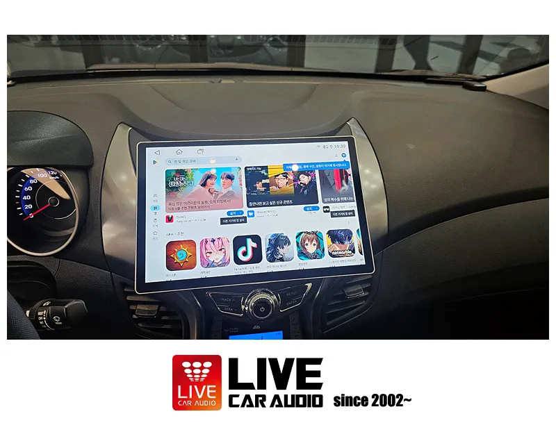 Hyundai Elantra MDのAndroid Auto・CarPlay取付事例 施工写真 2-2