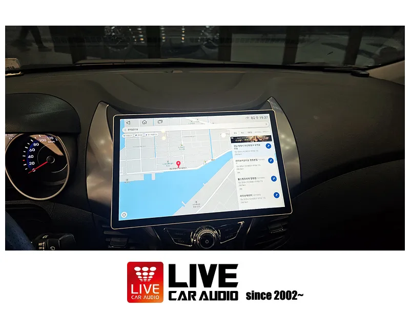 Hyundai Elantra MDのAndroid Auto・CarPlay取付事例 施工写真 3-2