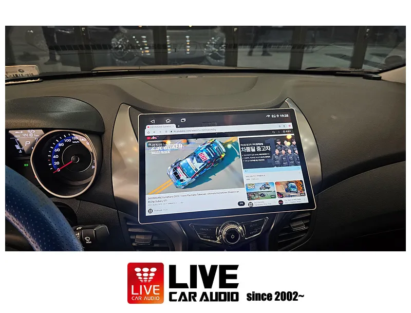 Hyundai Elantra MDのAndroid Auto・CarPlay取付事例 施工写真 4-2
