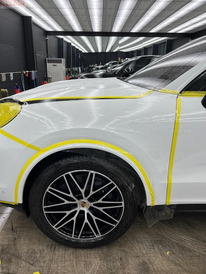 Porsche CayenneのPPF施工事例｜費用目安・仕上がり 施工写真 2-2