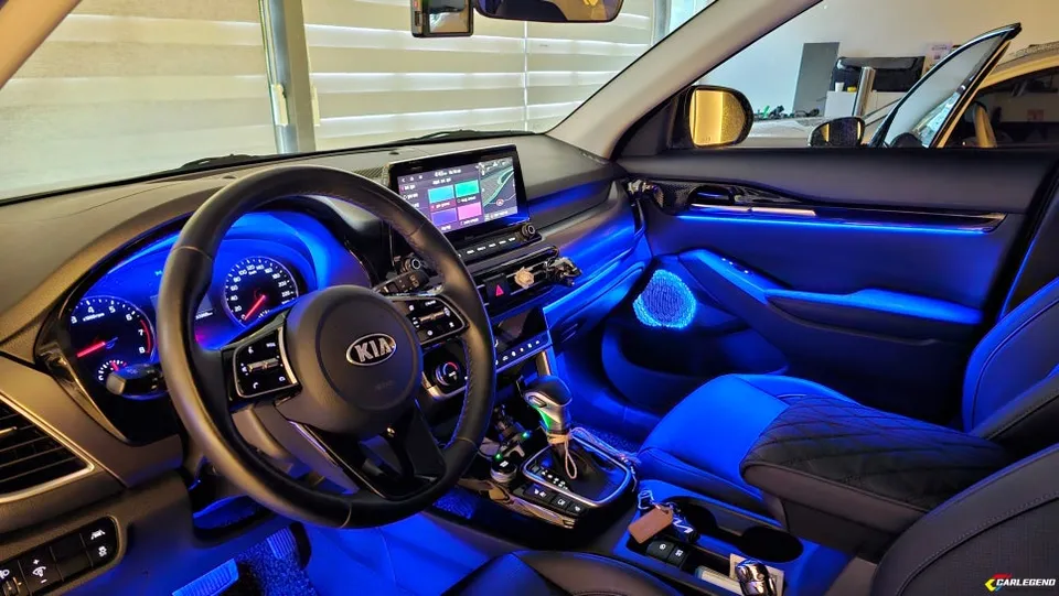Kia Seltos ambient lighting - Kia Seltos Ambient Lighting Review: Cost & Results photo 3