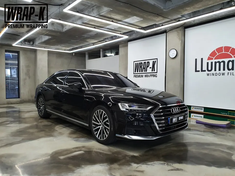 Audi A8 vinyl wrap - Audi A8 Vinyl Wrap Review: High Gloss Transformation photo 3
