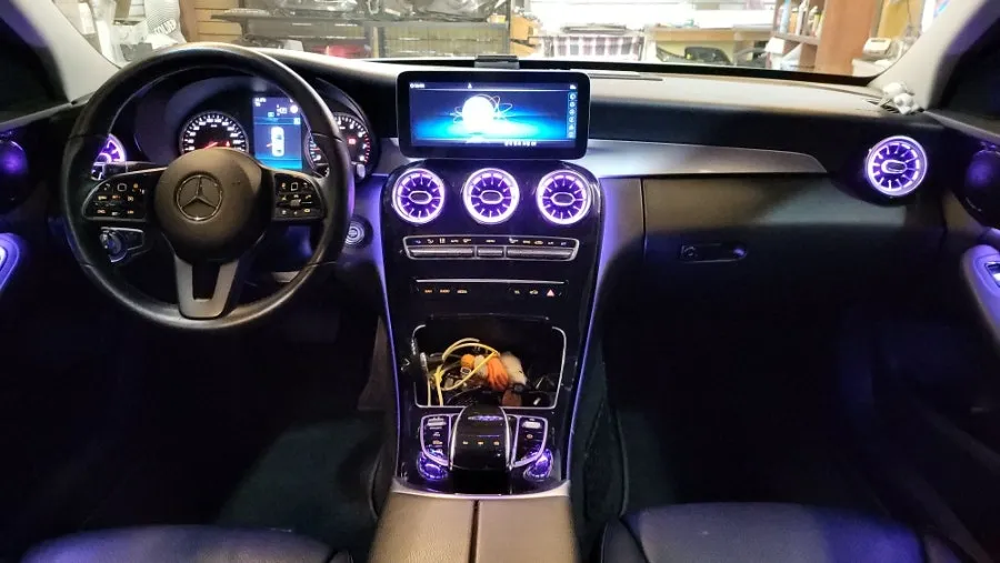Mercedes-Benz C-Class ambient lighting - Mercedes-Benz C-Class Ambient Lighting Review — Cost & Results photo 4