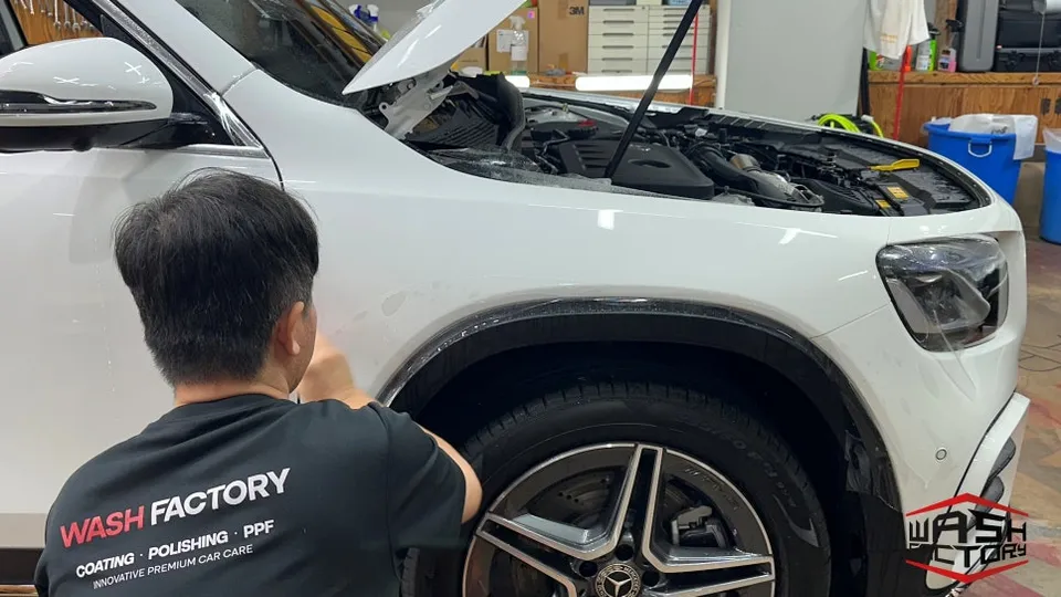 Mercedes-Benz GLBのPPF施工事例|費用目安と仕上がり 施工写真 3-3