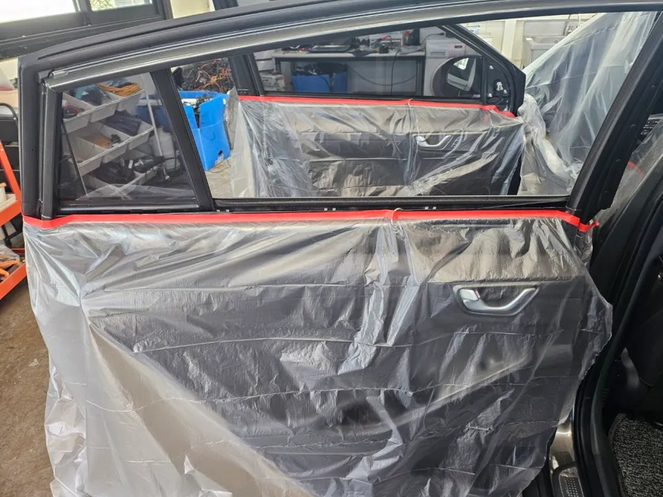 Hyundai IONIQのカーフィルム施工事例｜費用目安・仕上がり 施工写真 3-2