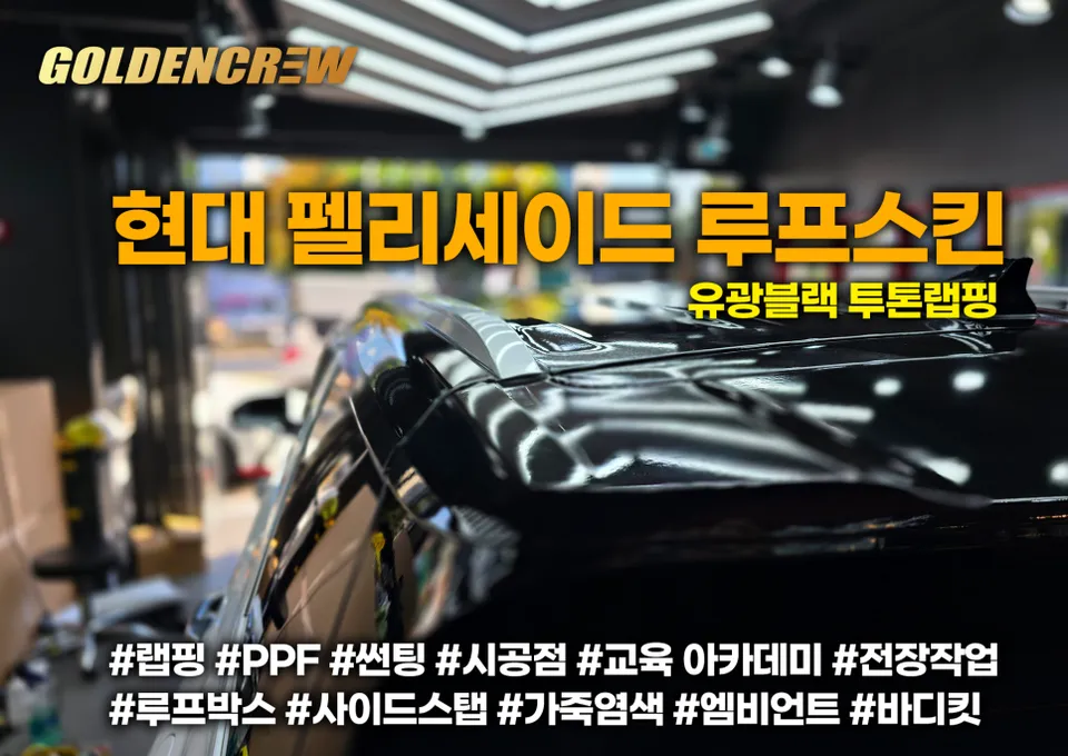 Hyundai Palisadeのカーラッピング事例 写真