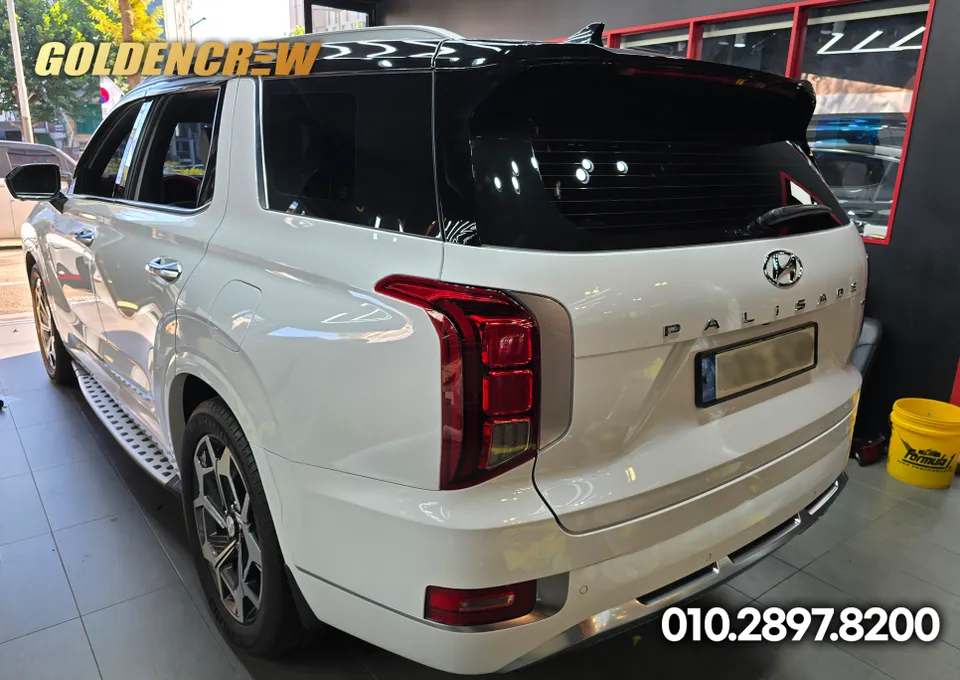 Hyundai Palisadeのカーラッピング事例 施工写真 3-1