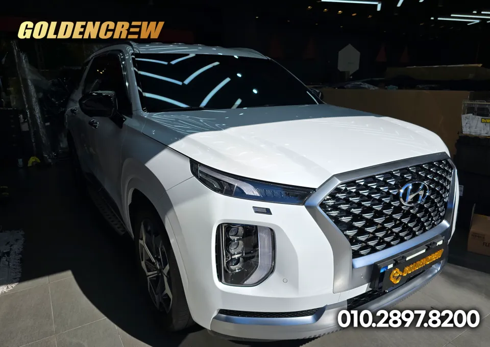 Hyundai Palisadeのカーラッピング事例 施工写真 2-2