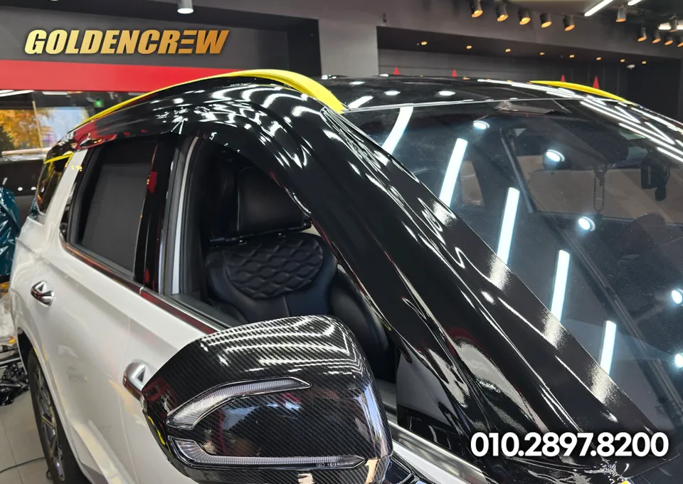 Hyundai Palisadeのカーラッピング事例 施工写真 4-2