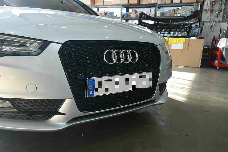Audi A6 C7 body kit - Audi A6 C7 RS6 Grille Upgrade Review photo 6
