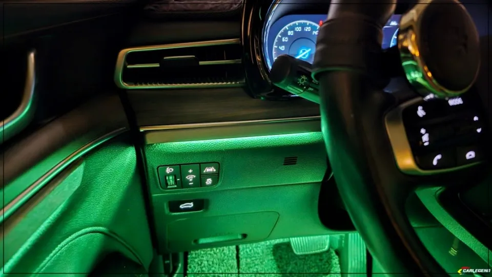 Kia K5 DL3 ambient lighting - Kia K5 DL3 Ambient Lighting Review — OEM Sync Install photo 4