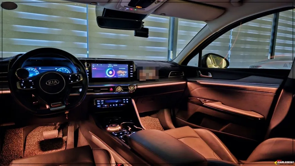 Kia K5 DL3 ambient lighting - Kia K5 DL3 Ambient Lighting Review — OEM Sync Install photo 6