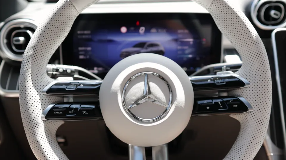 Mercedes-Benz GLC X254 steering wheel - Mercedes-Benz GLC X254 Steering Wheel Customization Review photo 5