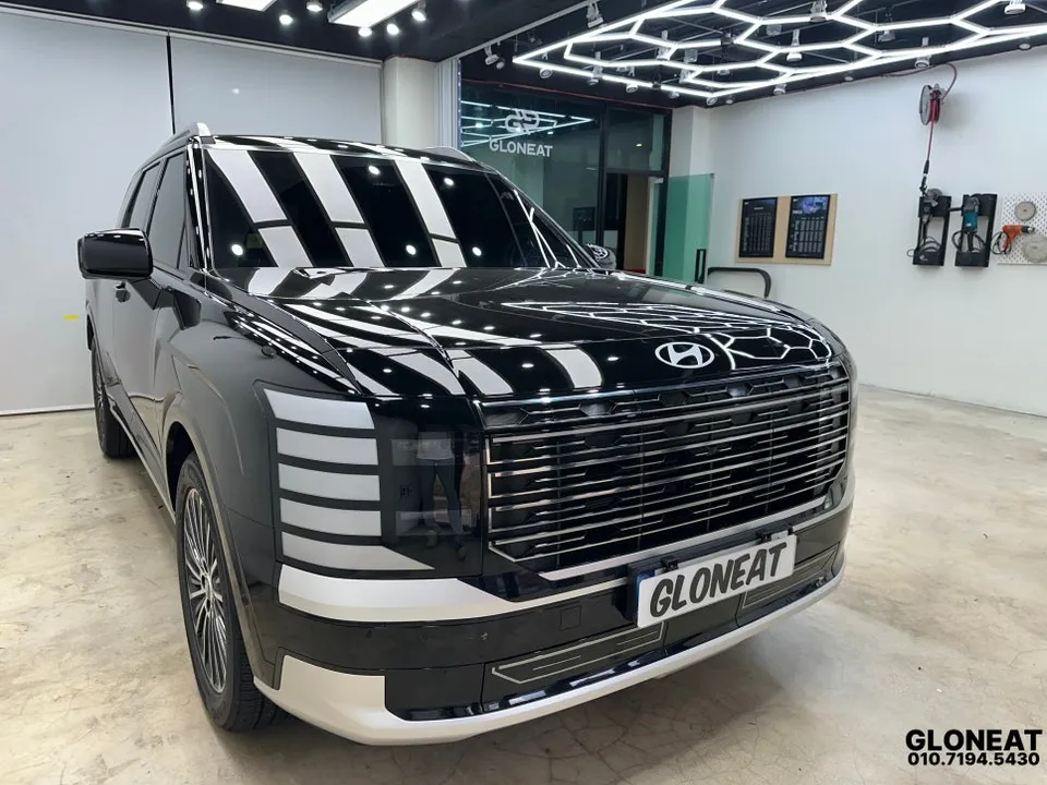 Hyundai Palisade LX3のカーラッピング事例|費用目安・仕上がり 施工写真 3-1
