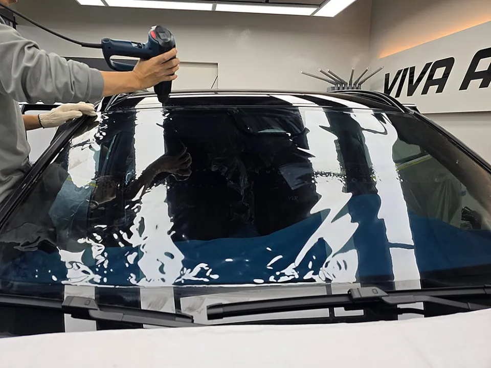 Renault Grand Koleosのカーフィルム施工事例 施工写真 4-2