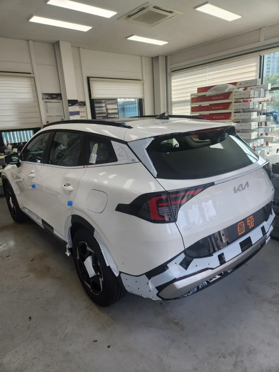 Kia Sportage PPF施工事例|費用目安と仕上がり 施工写真 1-2