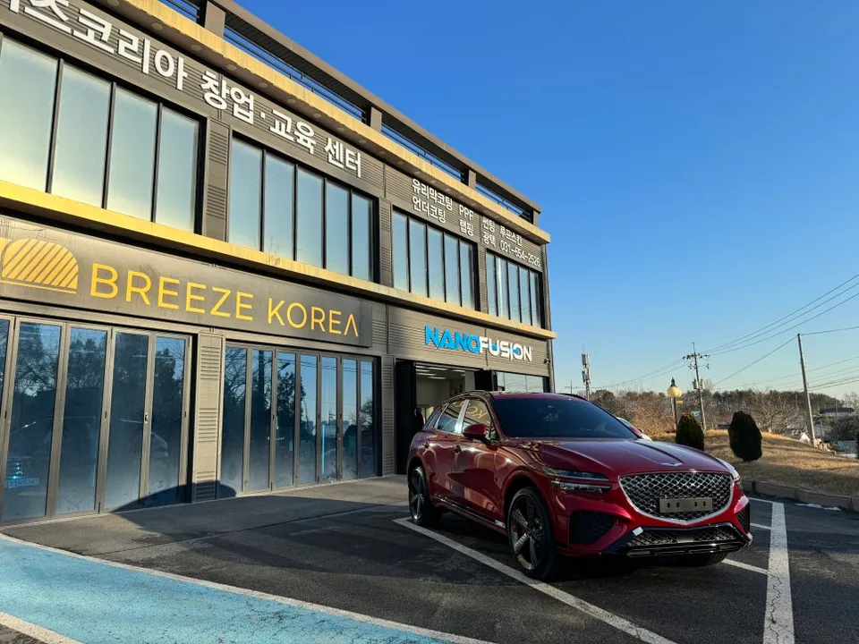 Genesis GV70 new car package installation result